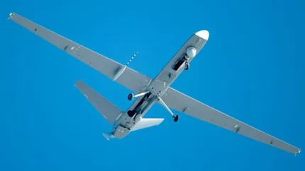 Dronă militară căzută în județul Tulcea, la 5 kilometri de granița cu Ucraina. Armata nu a putut ridica avioanele din cauza vremii