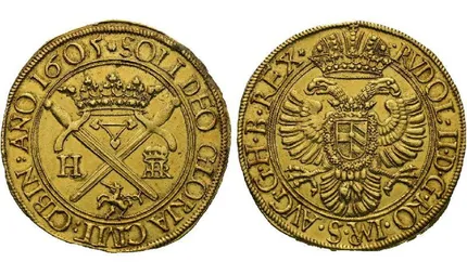 O monedă transilvăneană bătută în Sibiu în anul 1605 a fost vândută cu peste jumătate de milion de euro, de trei ori mai scump decât era estimat