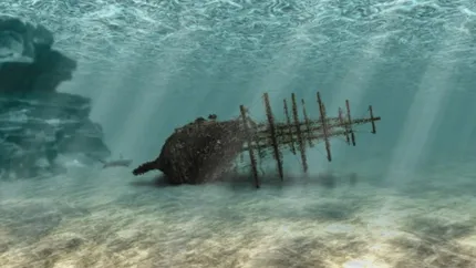 Epava secolelor. O navă antică a ieșit la suprafață în Vietnam după taifunul Kalmaegi