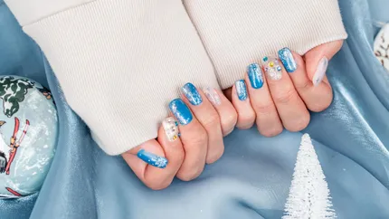 Trendurile în materie de manichiură pentru Crăciun. Ce unghii se poartă la final de 2025
