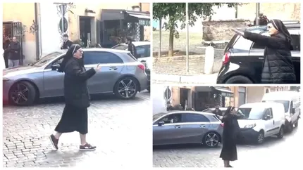 Povestea româncei care a renunțat la o carieră în fotbal pentru a deveni călugăriță. A ajuns celebră după ce a dirijat traficul la Roma: „Important era ca lumea să mă asculte”