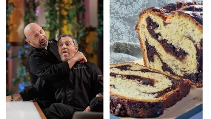 Duelul cozonacilor de Crăciun: Sorin Bontea vs Cătălin Scărlătescu. Care este rețeta câștigătoare