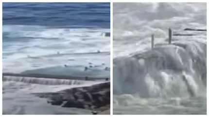 Cine sunt românii uciși de valurile din Tenerife. Imagini cutremurătoare ale momentelor când sunt luați de ape VIDEO