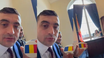 George Simion, între tortul Groenlandei și fursecurile României. Ce a declarat liderul AUR