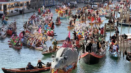 Carnavalul de la Veneția 2026: de la mit la sport, orașul celebrează Jocurile Olimpice Milano–Cortina