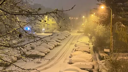 Ninsori, polei și vânt puternic până marți. Vremea se răcește accentuat în toată țara