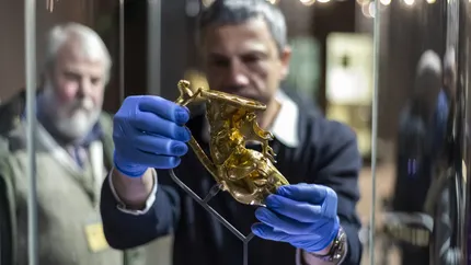 Expoziția Tezaurului de Aur de la Panaghiuriște, la Muzeul de Istorie din localitate