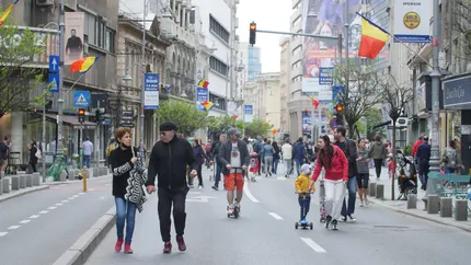 Străzi deschise București: Centrul capitalei a devenit pietonal în weekenduri. Restricții de trafic până în octombrie