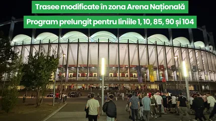 Iron Maiden pe Arena Națională: STB modifică traseele mai multor linii și prelungește programul de circulație