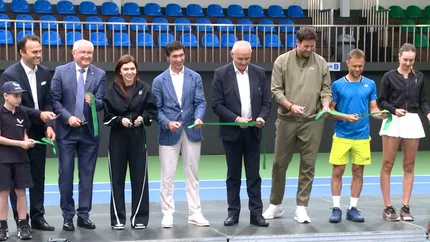 Investiție în infrastructura sportivă din Republica Moldova: Federația de Tenis a inaugurat Centrul Național în prezența Simonei Halep și lui Juan Martín del Potro