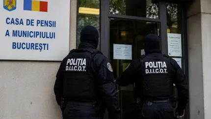 Fraudă la Casa de Pensii București. Șapte persoane reținute după perchezițiile DIICOT