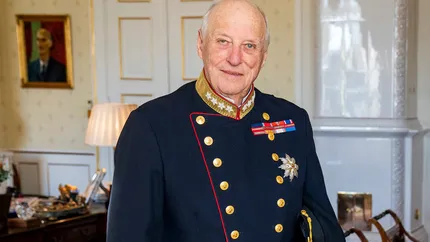 Regele Harald al Norvegiei rămâne internat la Spitalul Național din Oslo