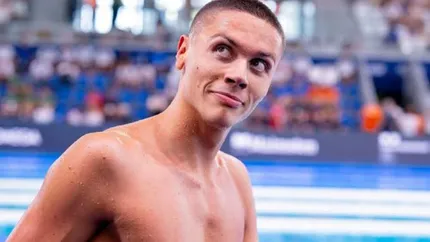 David Popovici, cel mai rapid în semifinalele de la 200 m liber! Românul luptă vineri pentru un nou titlu european