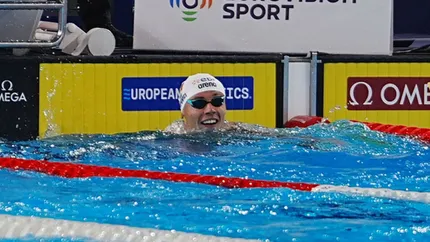 David Popovici, aur din nou la Europenele de la Paris! Românul triumfă la 200 de metri liber