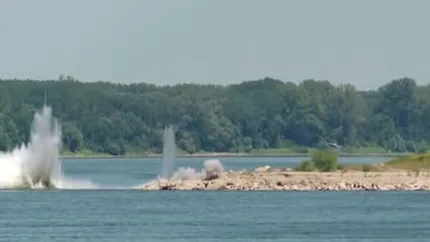 Armata vrea să detoneze stânca Pârjoaia pentru a devia apa Dunării spre Cernavodă