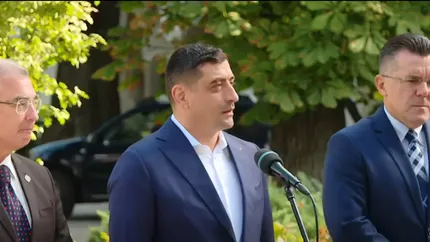 George Simion, după consultările de la Cotroceni: AUR nu votează niciun guvern din care nu face parte