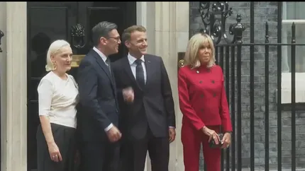 Andy Burnham l-a primit în vizită pe Emmanuel Macron pentru a „consolida relațiile” dintre Marea Britanie și Franța