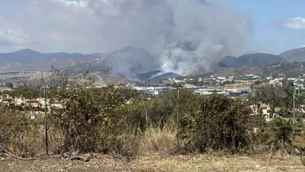 Incendiu de amploare în Benahavís, pe Costa del Sol. Peste 300 de hectare au fost afectate