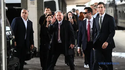 Emisarii americani Witkoff și Kushner au sosit la Kiev pentru discuții cu Zelenski
