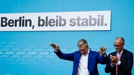Alegerile regionale din Germania: Viitorul cancelarului Friedrich Merz depinde de scrutinurile din Berlin și Mecklenburg-Pomerania Inferioară