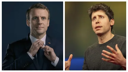 Sam Altman (Open AI): Emmanuel Macron este cel mai impresionant lider mondial în privința inteligenței artificiale