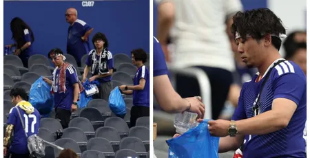 Cupa mondială 2026. VIDEO senzațional cu suporterii japonezi care fac curățenie pe stadion după meciul contra Olandei. ”Cu zâmbetul pe buze și saci în mâini”
