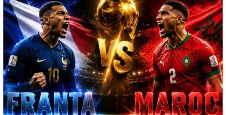 ANTENA 1 LIVE FRANŢA – MAROC ONLINE STREAMING: Duel de foc pentru semifinale, arbitrat de un argentinian
