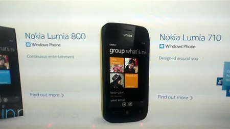 Nokia a lansat primul smartphone cu Windows