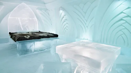 Cele mai frumoase hoteluri de gheaţă: Din Bălea Lac, până în Laponia FOTO