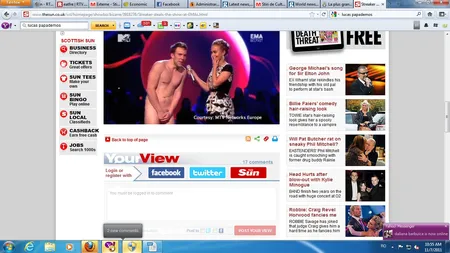 Supriză la MTV Music Awards - Un bărbat gol a urcat pe scenă VIDEO