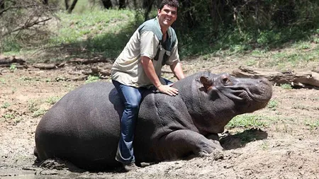 Un fermier sud-african a fost ucis de hipopotamul pe care îl domesticise VIDEO