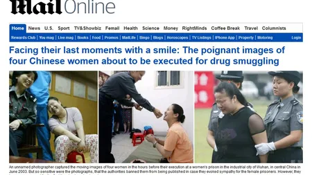 Emoţionant! Ultimele ore ale unor chinezoaice condamnate la moarte GALERIE FOTO