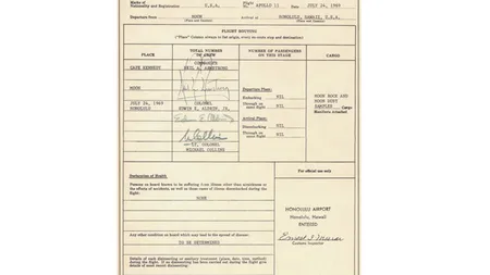 Documentul care dovedeşte că americanii au fost pe Lună