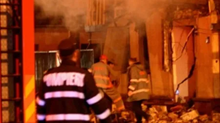 Explozie într-un bloc din Fălticeni, din cauza unei butelii cu gaz