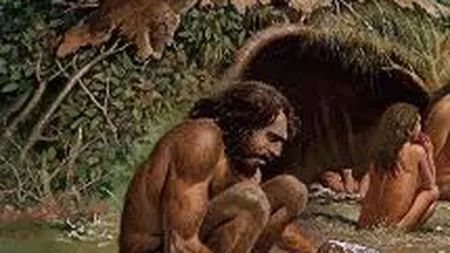 Omul de Neanderthal îşi construia casă în Molodova