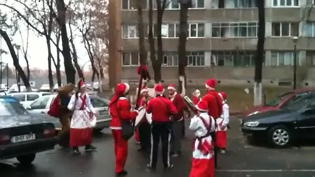 Colindatorii de pe strazile Bucurestiului