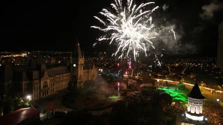 Maghiarii din Har-Cov sărbătoresc Noul An şi pe ora Ungariei