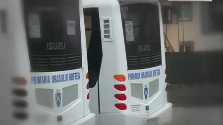 Autobuze noi, cumpărate degeaba. Oamenii din Buftea merg cu maşinile vechi