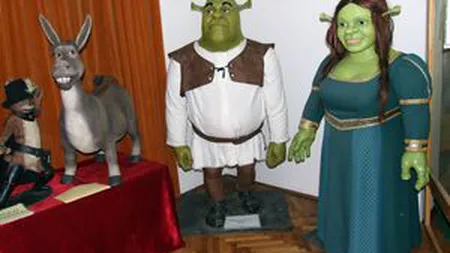 Expoziţie cu figurine de ceară, la Bucureşti: Shrek şi Harry Potter au venit la Muzeul de Geologie