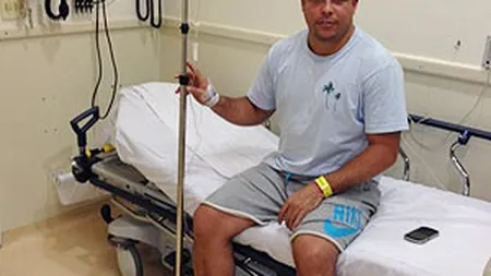 Ronaldo, internat în spital cu febră dengue