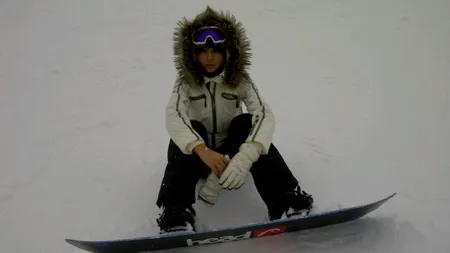 Elena Băsescu, pasionată de sporturile de iarnă