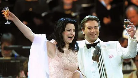 Angela Gheorghiu, din nou pe scenă alături de soţul ei, Roberto Alagna