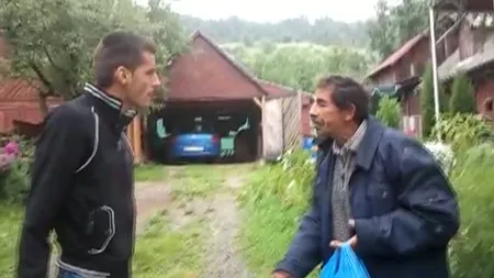 Un hoţ din Maramureş, snopit în bătaie de păgubit VIDEO