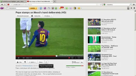 Messi, agresat de Pepe. Faza care i-a revoltat pe microbişti VIDEO
