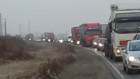 Trafic îngreunat. Vezi cele mai aglomerate drumuri