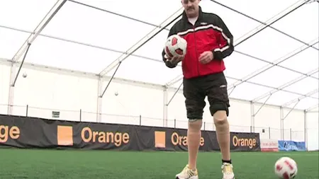 VIDEO Fotbalistul fără picioare merge din nou. Povestea lui Viorel Turcu, la România Exclusiv