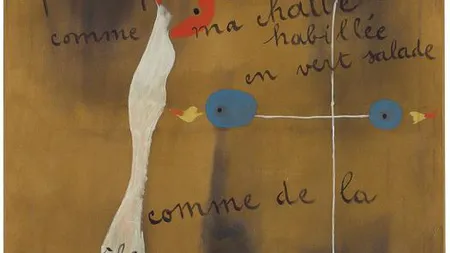 Un tablou al pictorului spaniol Joan Miro, vândut la licitaţie la un preţ record