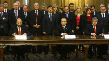Boc, după semnarea protocolului: Este un tratat împotriva populismului