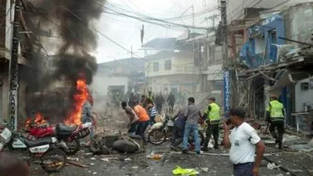 Şapte morţi şi 70 de răniţi în explozia unei motociclete-capcană în Columbia