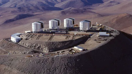 Cel mai mare telescop virtual din lume, creat din reunirea semnalelor a patru telescoape